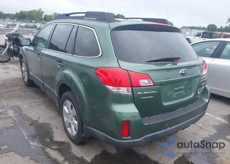 2011 Subaru Outback 2.5I Premium from USA, damaged, VIN 4S4BRBCC7B3393217